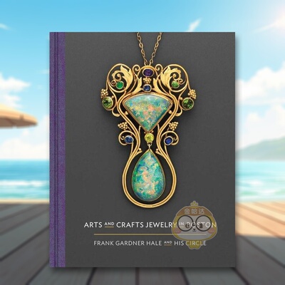 【预售】波士顿的工艺品和珠宝 Arts and Crafts Jewelry in Boston: Frank Gardner Hale and His Circle 原版英文珠宝首饰进口书