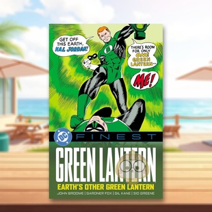 Green 正版 绿灯侠：地球上 英文漫画书进口书籍图书外版 原版 Lantern Finest 另一位绿灯侠 预售
