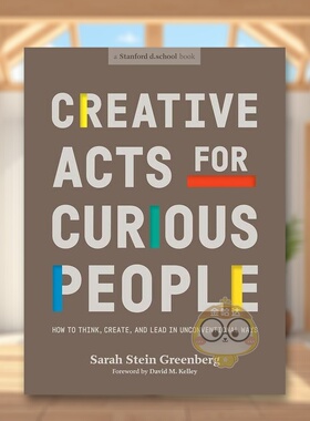 【预售】好奇者创意行为英文商业行销进口原版外版书平装reative Acts for Curious People Sarah Steinn Greenberg Ten Speed P书