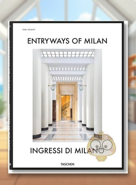 【现货】米兰通道 Entryways of Milan - Ingressi Di Milano 原版英文室内设计装饰进口书籍图书外版正版