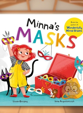 【现货】【奇妙连线故事】米娜的面具 神经多样性人士所拥有的非凡能力 【Wonderfully Wired Stories】 Minna's Masks 原版英文