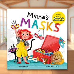 面具 Wonderfully 现货 米娜 Masks 英文 神经多样性人士所拥有 奇妙连线故事 Stories Wired 非凡能力 原版 Minna