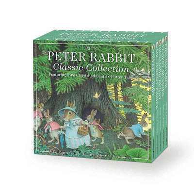 【预售】彼得兔经典合集 5本一套 The Peter Rabbit 英文原版图书籍进口正版 Beatrix Potter 儿童故事绘本