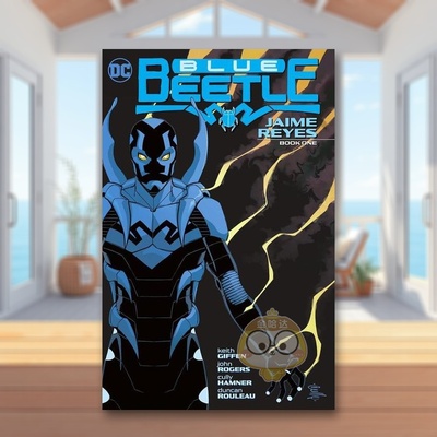 【预售】【DC Comics】蓝甲虫海梅雷耶斯卷1英文漫画平装进口原版书Blue Beetle: Jaime Reyes Book One Keith Giffen书籍图书外版
