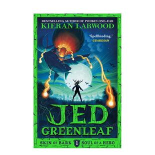 Jed Greenleaf 原版 儿童奇幻冒险故事 杰德·格林利夫 英文儿童故事 书作家创作 预售