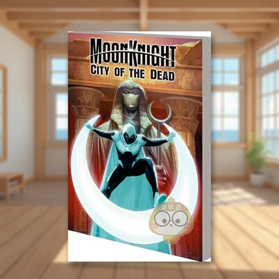 【现货】【Marvel】月光骑士死亡之城英文漫画简装进口原版书MOON KNIGHT: CITY OF THE DEAD Rod Reis  David Pepose  Marcelo书