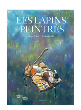 【现货】兔子画家 Les lapins peintres 法文原版进口外版图书