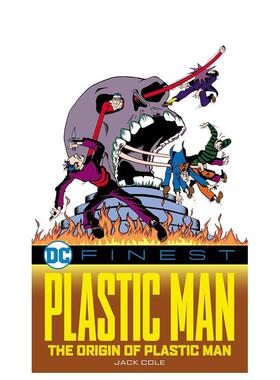 【预售】DC漫画 塑胶人：塑胶人的起源 【DC Finest】: Plastic Man: The Origin of Plastic Man 英文漫画书原版进口美漫书籍