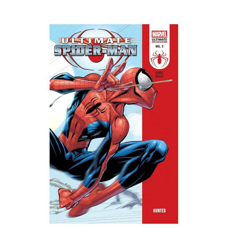 【预售】蜘蛛侠 史诗合集：狩猎 Ultimate Spider-Man Epic Collection: Hunted 英文漫画进口原版图书籍外文正版 漫威Mark Bagle