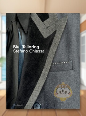 【现货】蓝色的裁剪Blue Tailoring英文时尚设计师品牌Stefano Chiassai简装Silvana进口原版书6646975书籍图书外版正版