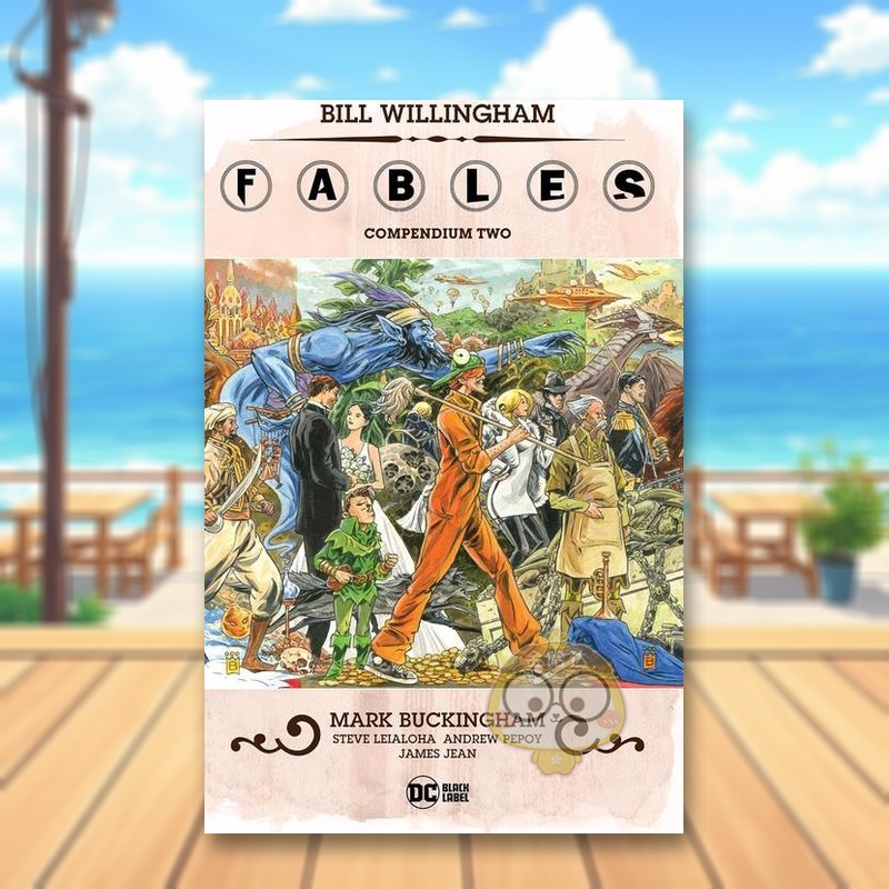 【现货】【DC Comics】寓言纲要卷2英文漫画进口原版书Fables Compendium Two Willingham  Bill书籍图书外版正版