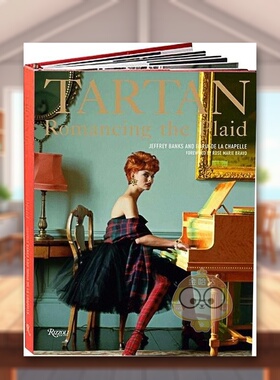 【预售】格子：浪漫的格纹 Tartan: Romancing the Plaid 原版英文服装设计进口书籍图书外版正版