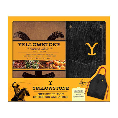 【预售】黄石公园：达顿牧场官方家庭食谱礼品套装 Yellowstone 原版英文餐饮生活美食