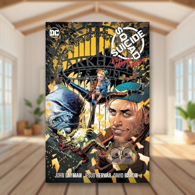 【现货】【DC Comics】自杀小队杀死阿卡姆疯人院英文漫画平装进口原版书Suicide Squad: Kill Arkham Asylum LAYMAN  JOHN书籍图