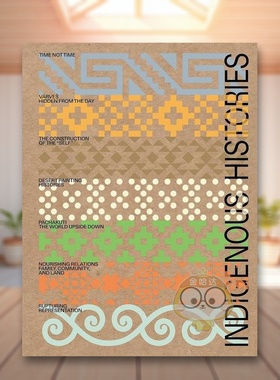 【预售】原住民历史英文艺术总论历史理论评论进口原版书Indigenous Histories精装14岁以上Adriano PedrosaKmec Books书籍图书外