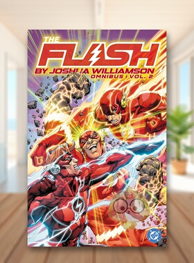 【现货】闪电侠合集 卷2 by乔舒亚?威廉姆森 The Flash by Joshua Williamson Omnibus Vol. 2 原版英文漫画书