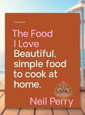 【预售】我爱的食物英文餐饮进口原版外版书精装14岁以上The Food I Love Perry Murdoch Books书籍图书正版