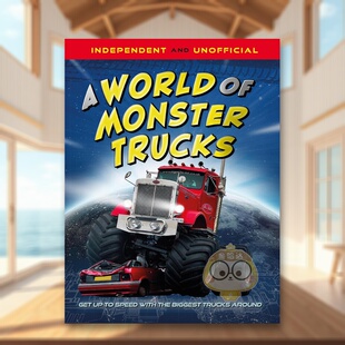 【现货】怪物卡车的世界 A World of Monster Trucks 原版英文儿童绘本进口书籍图书外版正版