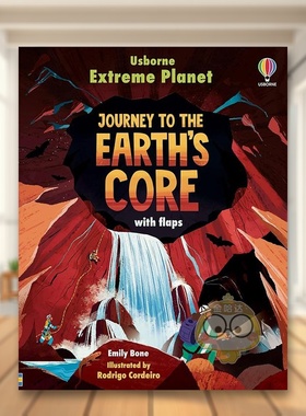 【现货】【极地星球】地心之旅【Extreme Planet】 Journey to the Earth's core英文儿童绘本知识百科3-6岁纸板书Emily Bone Rod