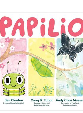 【现货】凤蝶 Papilio 凯迪克奖得主Corey R. Tabor 原版英文儿童绘本