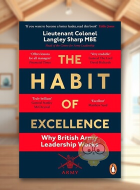【预售】卓越的习惯The Habit of Excellence英文商业行销Sharp平装Penguin Books进口原版书241992180书籍图书外版正版
