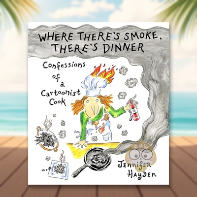 【预售】有烟的地方就有晚餐：一位漫画家厨师的自白 Where There's Smoke， There's Dinner 原版英文漫画书进口书籍图书外版正版