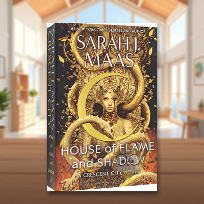 【现货】新月城系列火焰与影子之屋【Crescent City】House of Flame and Shadow英文小说进口原版图书Sarah J. Maas平装Bloomsbu