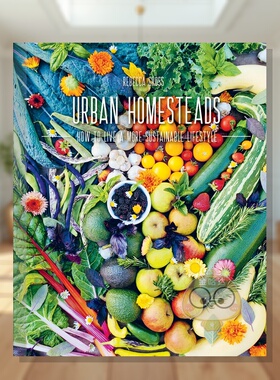 【预售】城市家园：如何过上更可持续的生活 Urban Homesteads 原版英文园林景观进口书籍图书外版正版