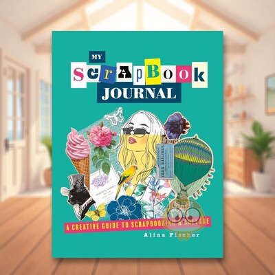 【预售】我的剪贴簿日志My Scrapbook Journal英文文创笔记本NotebookAlina Fischer平装Welbeck publishing进口原版书书籍图书外