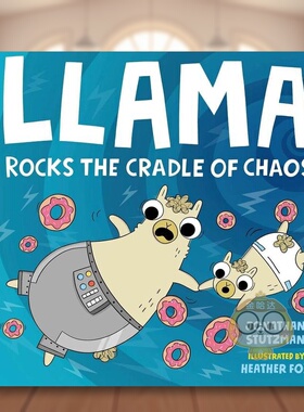 【预售】羊驼之书（第三卷）：羊驼摇动混沌的摇篮英文儿童绘本IP系列进口原版外版书精装3-6周岁A Llama Book (Volume 3): Llam书