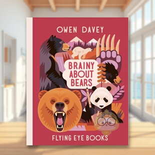 Animals 预售 Owen Series Bears英文儿童绘本动物生态环保Owen 聪明 About 欧文戴维动物系列 Davey精 熊 Brainy Davey