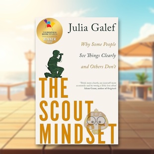 书平装 预售 英文商业行销进口原版 14岁以上The Julia 方法 Mindset 童子军心态思考 GalefPiatk书 2022商业图书奖 Scout 外版