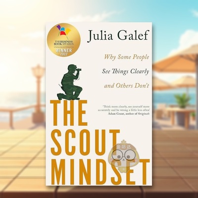 【预售】童子军心态思考的方法（2022商业图书奖）英文商业行销进口原版外版书平装14岁以上The Scout Mindset Julia GalefPiatk书