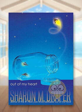 【预售】丢了影子的女孩英文青少年读物进口原版外版书Sharon M. Draper精装6岁-9岁【Out of My Mind】Out of My Heart Atheneu书