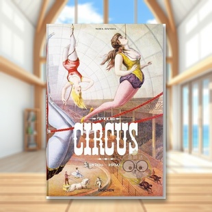 书精装 Granfi书 1870s–1950sLinda Circus. The 外版 1950年代英文博物馆展览私人收藏画册进口原版 马戏团1870年代 现货