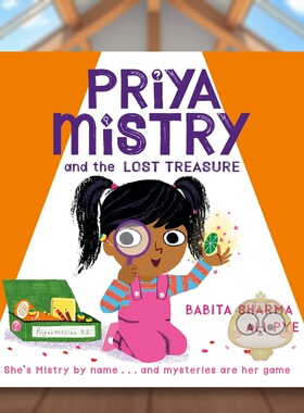 【预售】普里娅?米斯特里与失落的宝藏 Priya Mistry and the Lost Treasure 原版英文儿童绘本进口书籍图书外版正版