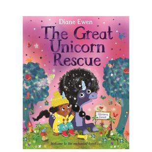 Unicorn 正版 伟大 英文儿童绘本进口书籍图书外版 原版 Rescue Great The 独角兽救援行动 预售