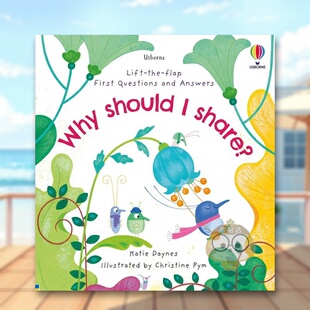 【现货】【翻翻书】为什么我需要分享 【Lift-the-Flap】Why Should I Share? 原版英文儿童章节书进口书籍图书外版正版