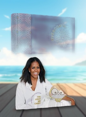 【预售】克服工作手册米歇尔·奥巴马英文心灵励志进口原版书精装OvercomingMichelle Obama书籍图书外版正版