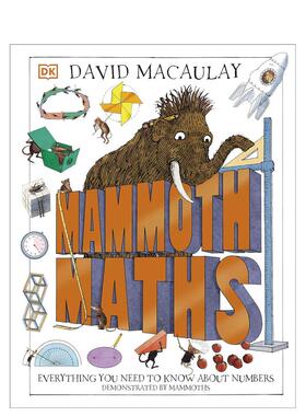 【现货】DK【大卫麦考利万物运作原理】猛犸数学：关于数字你需要知道的一切 Mammoth Maths 英文原版儿童绘本3-6岁知识百科书籍