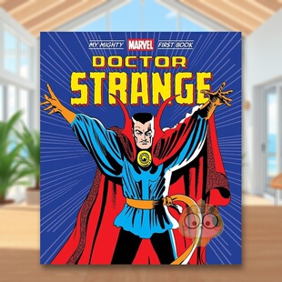 【预售】奇异博士非凡漫威读物【Mighty Marvel First Book】Doctor Strange英文儿童漫画3-6岁纸板书Marvel Entertainment进口原
