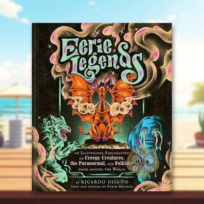 【预售】诡异生物图解英文社会科学进口原版书精装14岁以上Eerie Legends Chronicle Books Dise?o Ricardo  Mockus Steve书籍图书