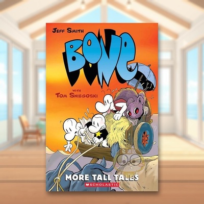 【预售】更多传奇故事图画小说More Tall Tales A Graphic Novel 英文儿童漫画9-12岁平装进口原版书Jeff Smith Graphix书籍图书外