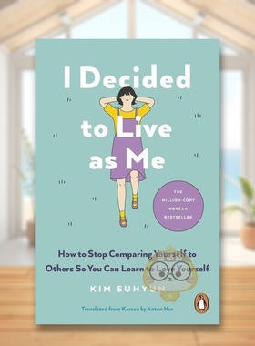 【预售】我决定活成我自己 I Decided to Live as Me 原版英文文学传记 韩国百万册回忆录进口书籍图书外版正版