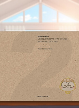 【预售】弗兰克·盖里：绘画作品全集 卷2（1978-1983） Frank Gehry é原版英文建筑设计进口书籍图书外版正版