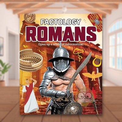 【预售】【事实学派】罗马Factology Romans英文儿童绘本知识百科9-12岁精装进口原版书Button Books Button Books书籍图书外版正