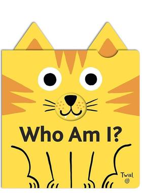 【现货】猜猜我是谁？ 趣味机关绘本 【Tristan Mory】Who Am I? 原版英文儿童趣味 锻炼幼儿手部精细动作 促进语言发展