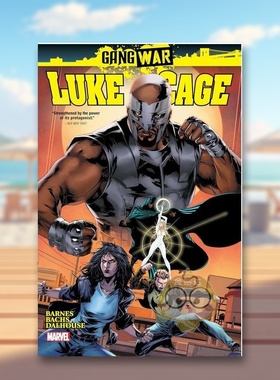【预售】【Marvel】卢克凯奇帮派战争英文漫画平装进口原版书Luke Cage: Gang War Barnes  Rodney书籍图书外版正版
