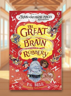 【预售】大脑大劫案 The Great Brain Robbery 原版英文青少年读物进口书籍图书外版正版
