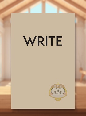 【现货】速写本 - 中牛皮纸英文文创笔记本Notebook平装Write - Medium Kraft Editors of Chartwell Books著Chartwell Books出版